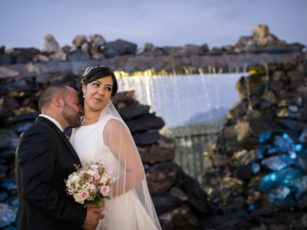 Celebración de boda civil en Mirador de Puerta Real (Mancha Real).