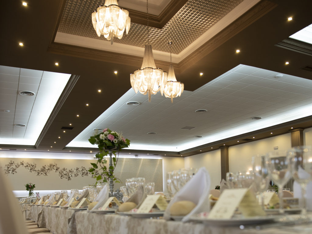 Detalle salón interior en Mirador de Puerta Real (Mancha Real).